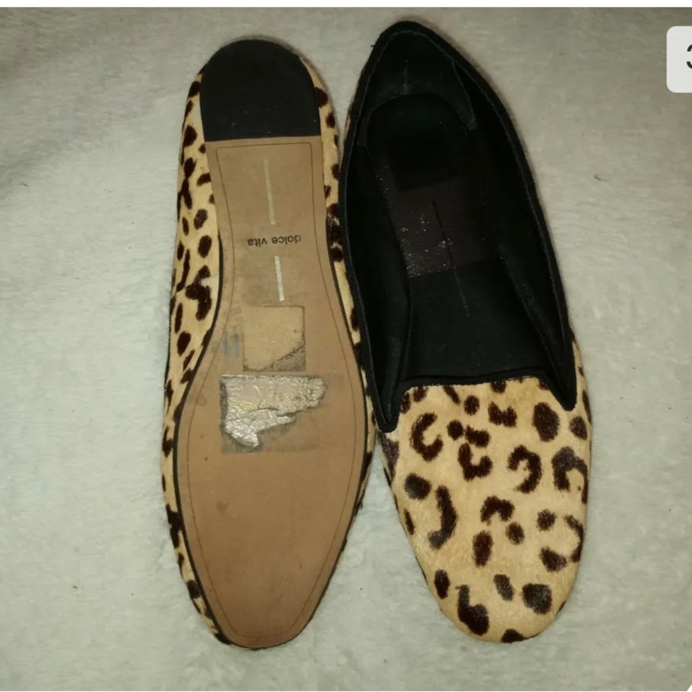 Stefanel Leopard Print Loafers size 38. In great condition.  Very comfy - Picture 6 of 6